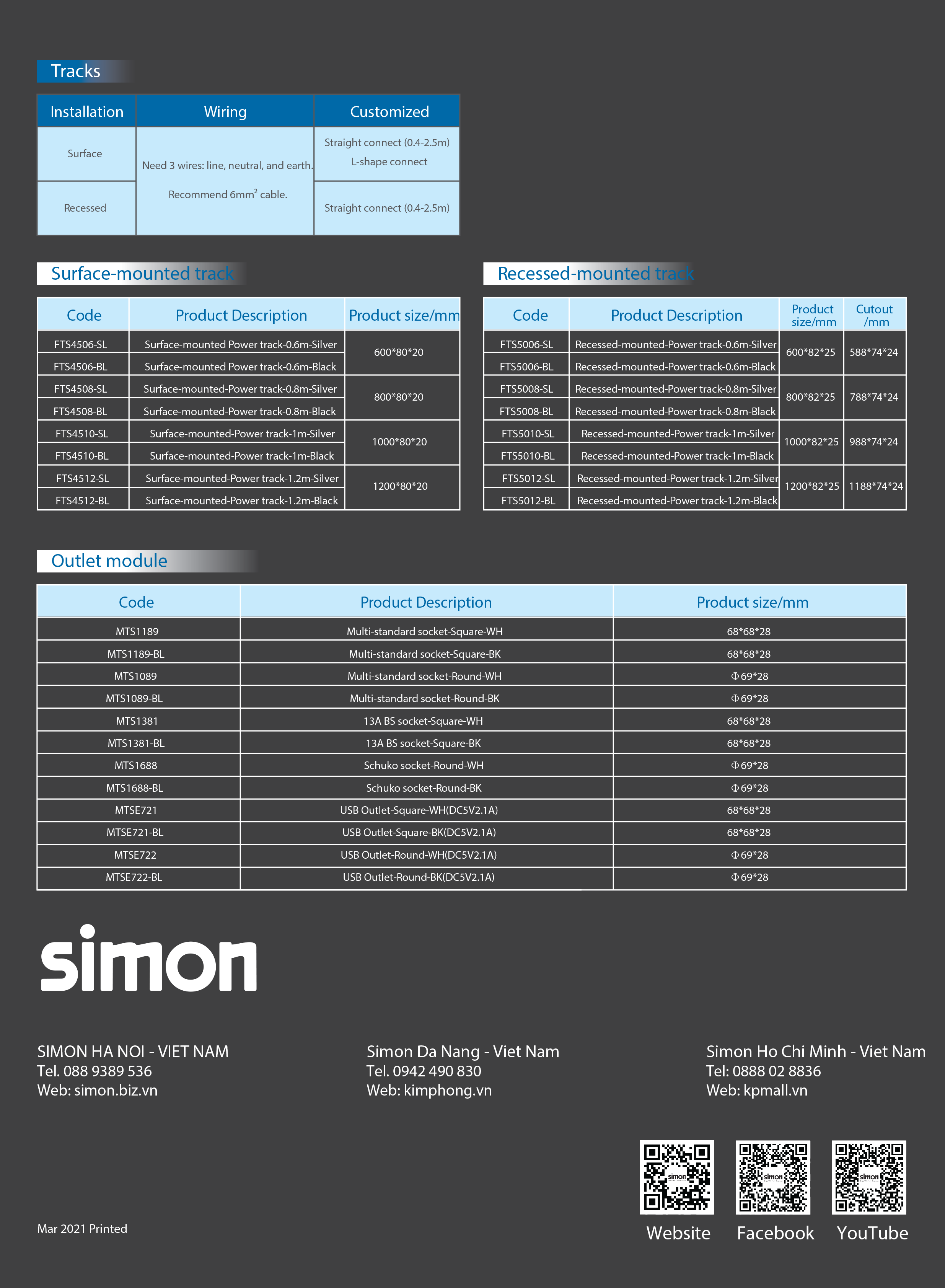 noi mua cong tac o cam rang thanh ray simon track socket
