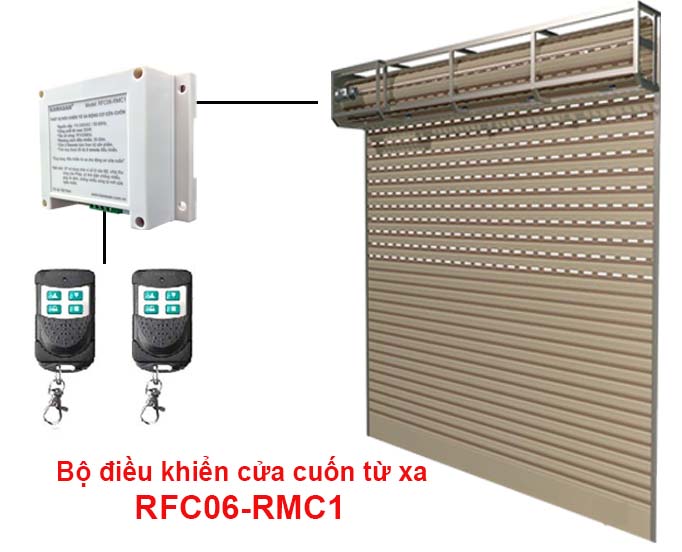 Công tắc điều khiển xa cho cửa cuốn Kawasan RFC06-RMC1