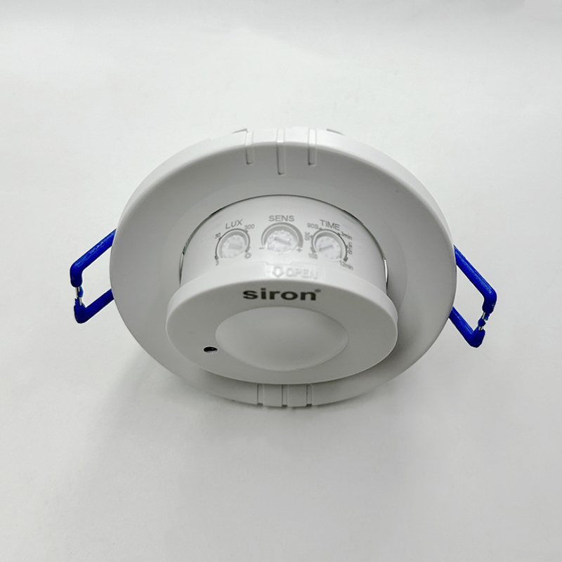 Công tắc cảm ứng chuyển động vi sóng lắp âm trần trìn Siron SR-MS001