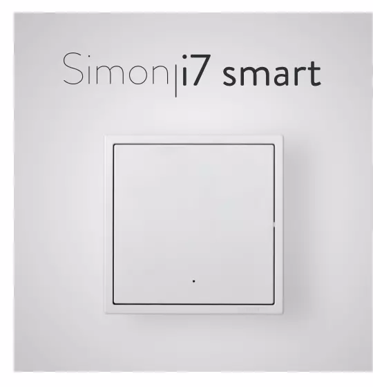  Module công tắc đôi（12VDC，RS485）màu Xám Simon 70E646-61