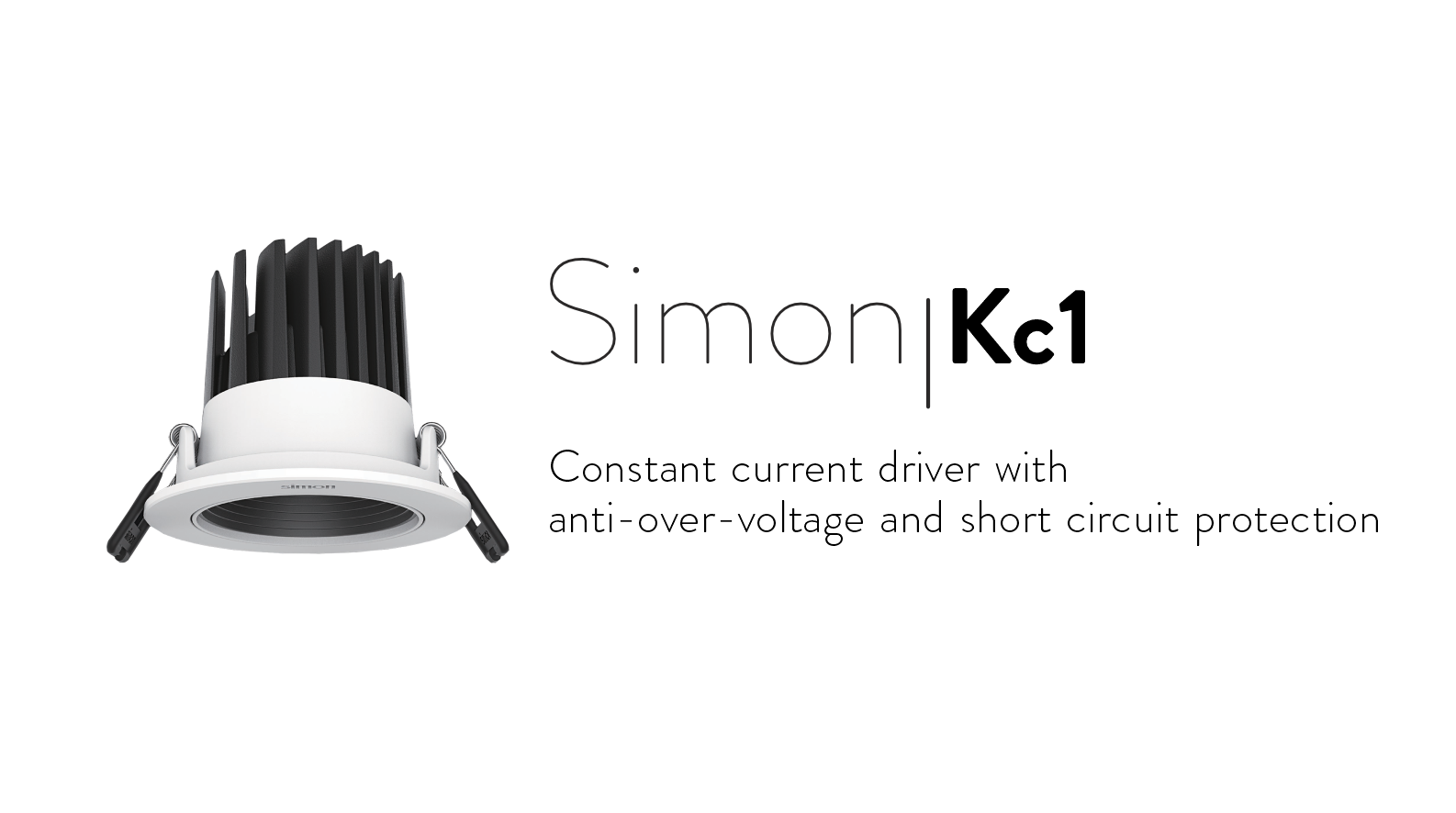 Thân đèn chiếu rọi Spotlight Duro KC1 15W góc chiếu 10 độ Simon N0424-1699