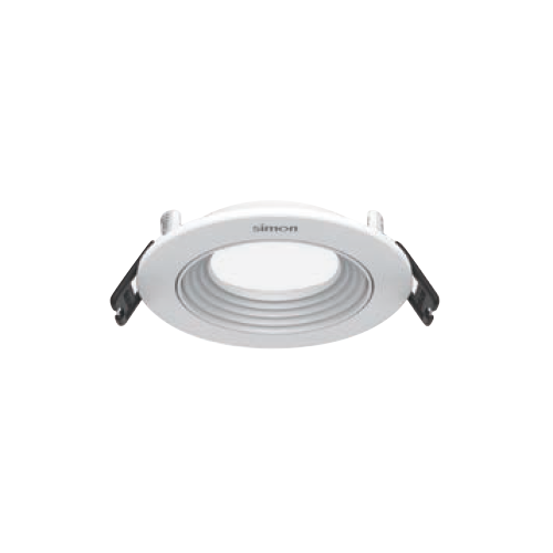 Mặt viền Spotlight KC1 màu trắng góc chiếu 30 độ Simon N0424-0232