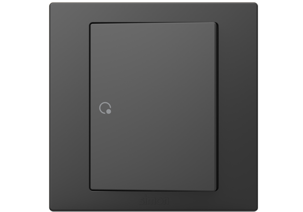  Bộ công tắc 20A đơn một chiều  chuẩn vuông màu Xám (Grey) Cao Cấp Simon S5 S5151-61