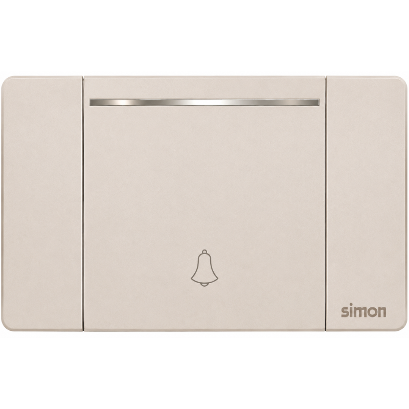 Simon K9 - Bộ công tắc chuông cửa (champagne) 591301-46