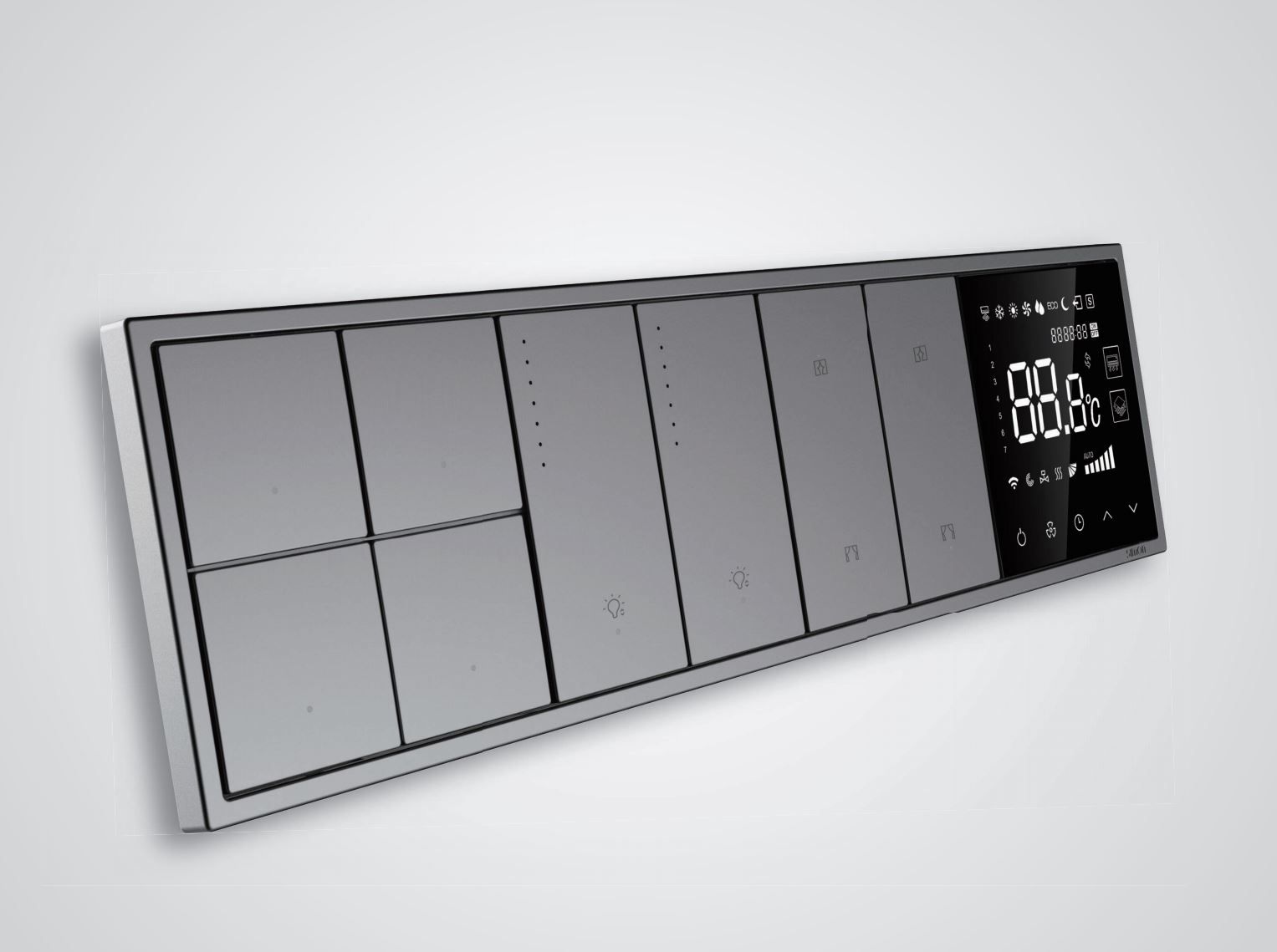  Module công tắc ba（12VDC，RS485）màu Xám Simon 70E647-61