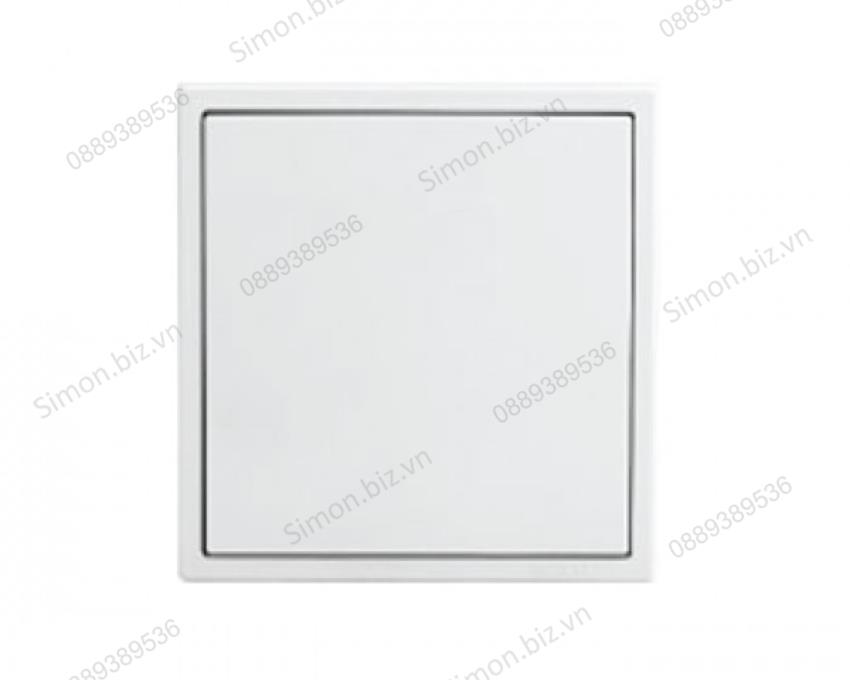 Module công tắc nhấn nhả thông minh, nút nhấn đơn màu trắng Simon i7 701011F