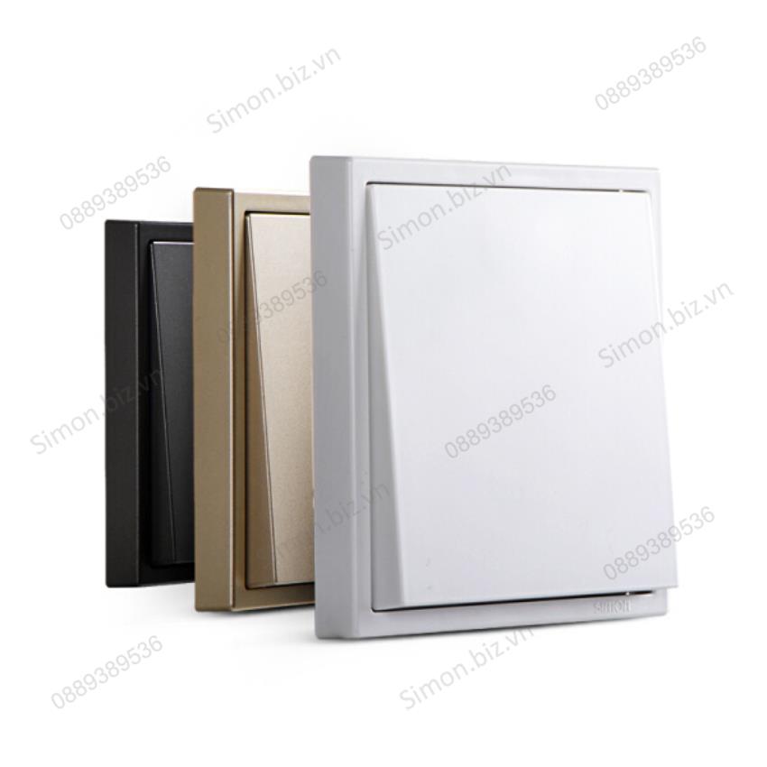 Module công tắc nhấn nhả thông minh, nút nhấn đơn màu trắng Simon i7 701011F