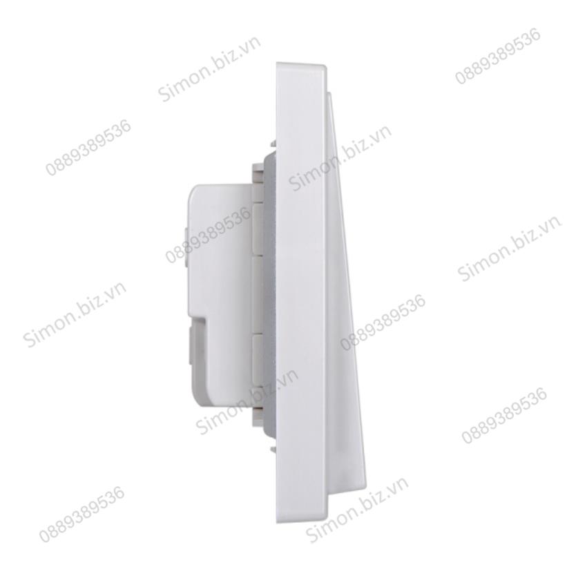 Module công tắc nhấn nhả, nút nhấn ba màu trắng Simon i7 701031F