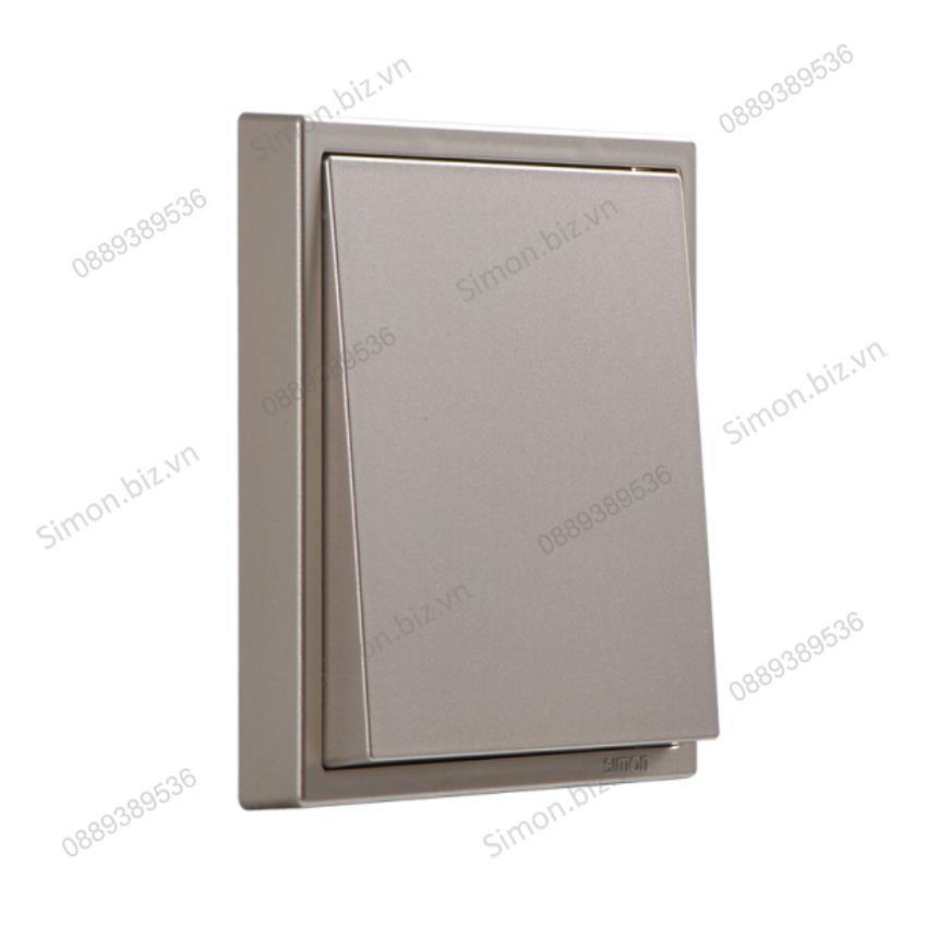 Module công tắc nhấn nhả, nút nhấn đơn màu Sâm Panh Simon i7 701011F-46