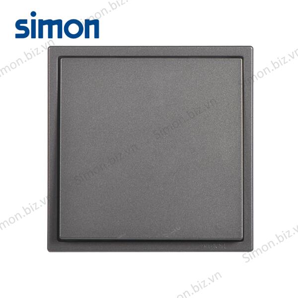 Module công tắc đơn 1 chiều lắp đế chuẩn vuông màu Xám Simon i7 701011-61