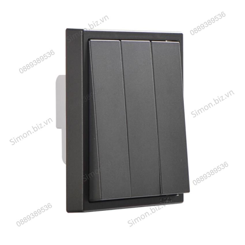Module công tắc ba 1 chiều màu Xám (Grey) Simon i7 701031-61