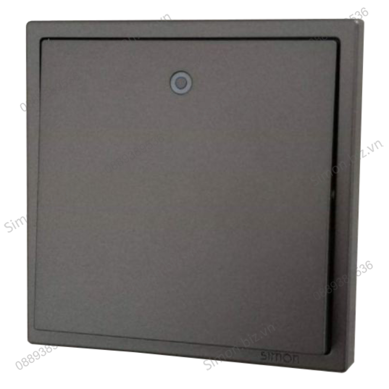 Module Công tắc đơn 32A, 1 chiều có đèn LED màu Xám Simon i7 703223-61