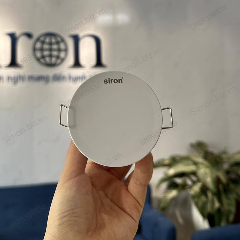 Công tắc cảm ứng hiện diện lắp âm trần tròn Siron SR-MSB002