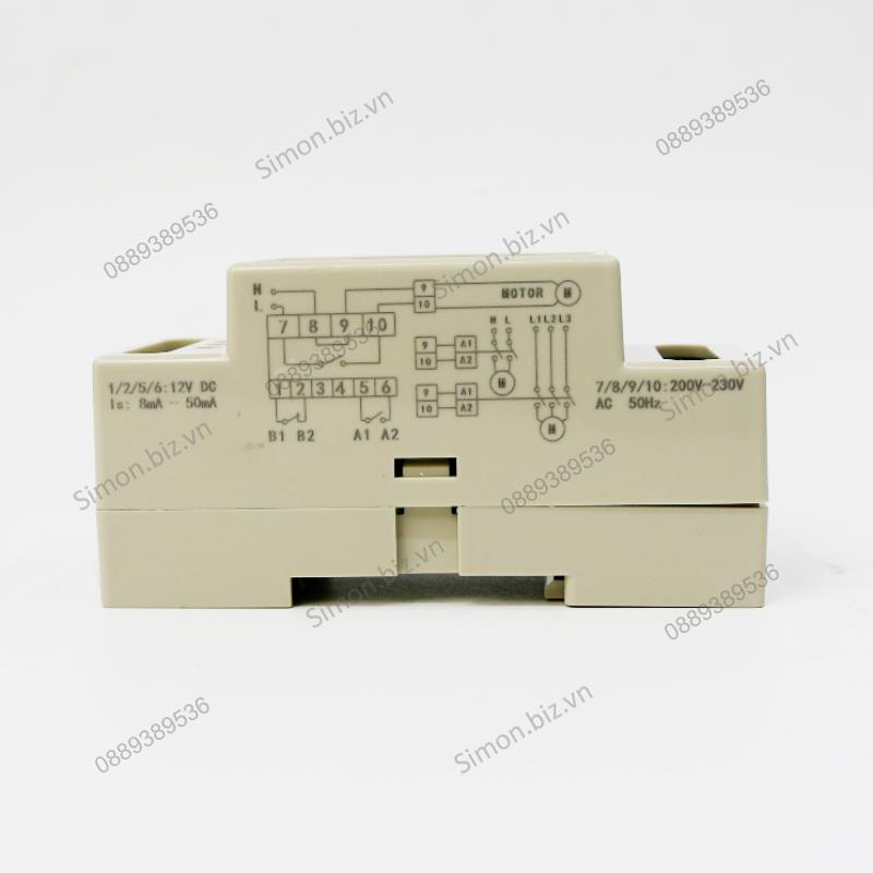 Rơ le an toàn 12V cho phao điện chống cạn chống tràn bể nước Siron SR-SR11
