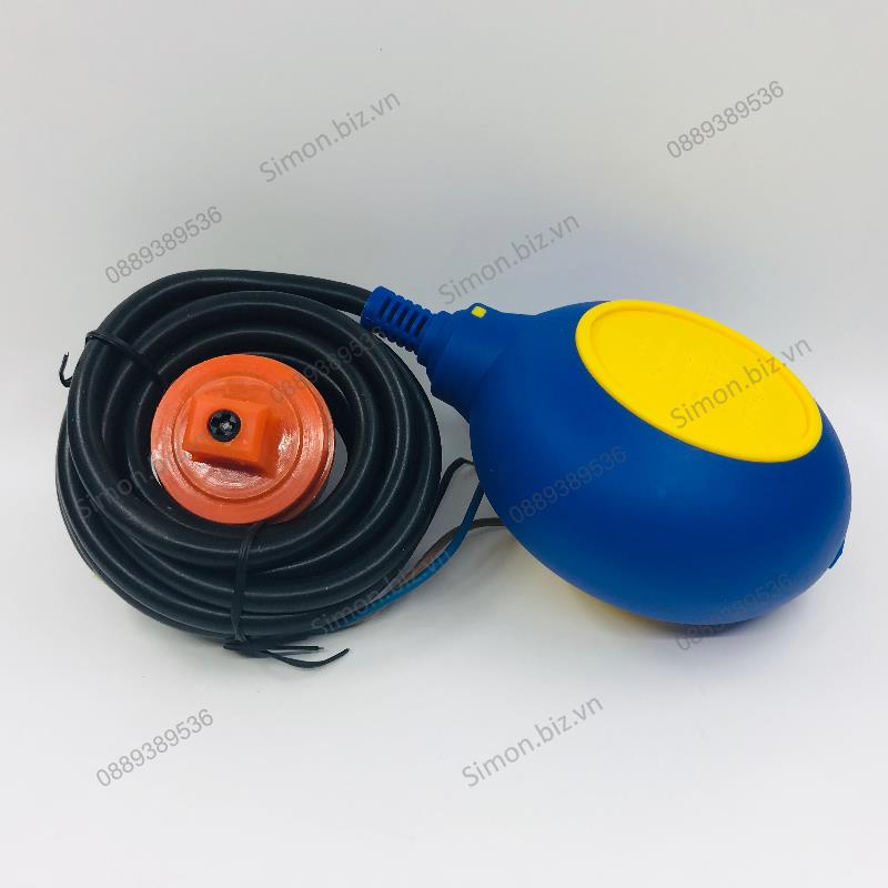 Công tắc phao điện chống tràn và chống cạn kín nước Cáp dây 2m Siron SR-FSW-T-2M