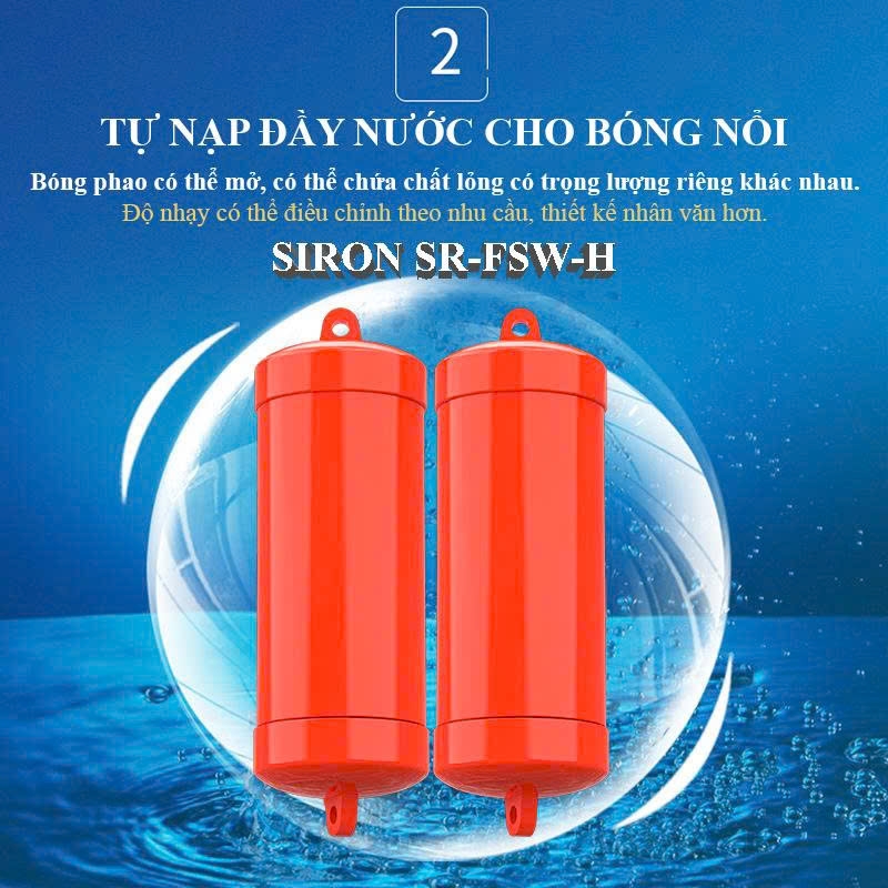 Công tắc phao điện dạng treo lắp ngoài trời Siron SR-FSW-H02
