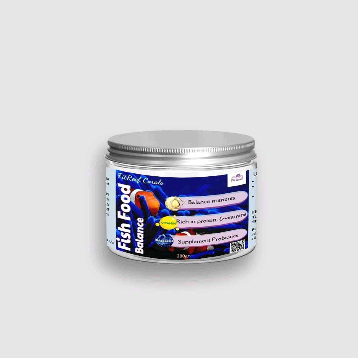 Thức ăn cá biển FitReef dạng hạt chìm chậm