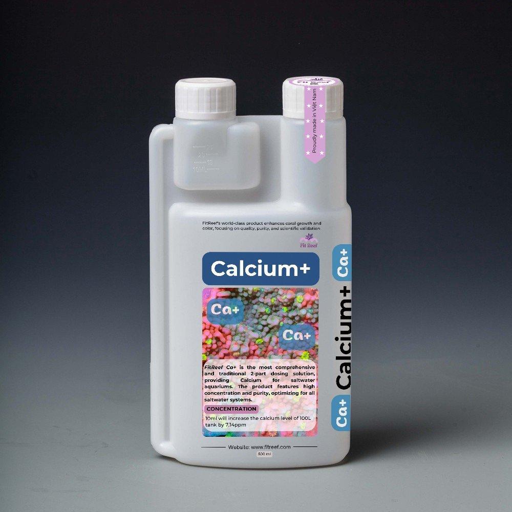 FitReef Ca+ dung dịch tăng Ca tăng đa lượng Calcium (canxi) cho hồ nước mặn - san hô cá biển