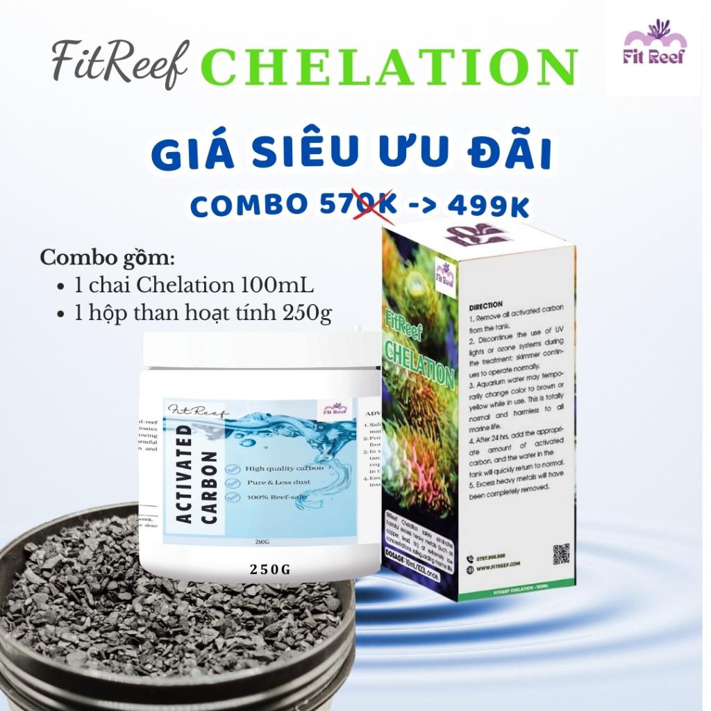 FitReef Chelation - sản phẩm reef-safe để loại bỏ kim loại nặng dư thừa trong bể nước mặn