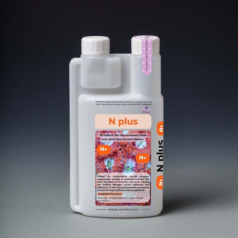 FitReef NO3+ bổ sung các hợp chất nitrogen - dung dịch tăng NO3 - nitrate dinh dưỡng thiết yếu cho hệ vi sinh và san hô
