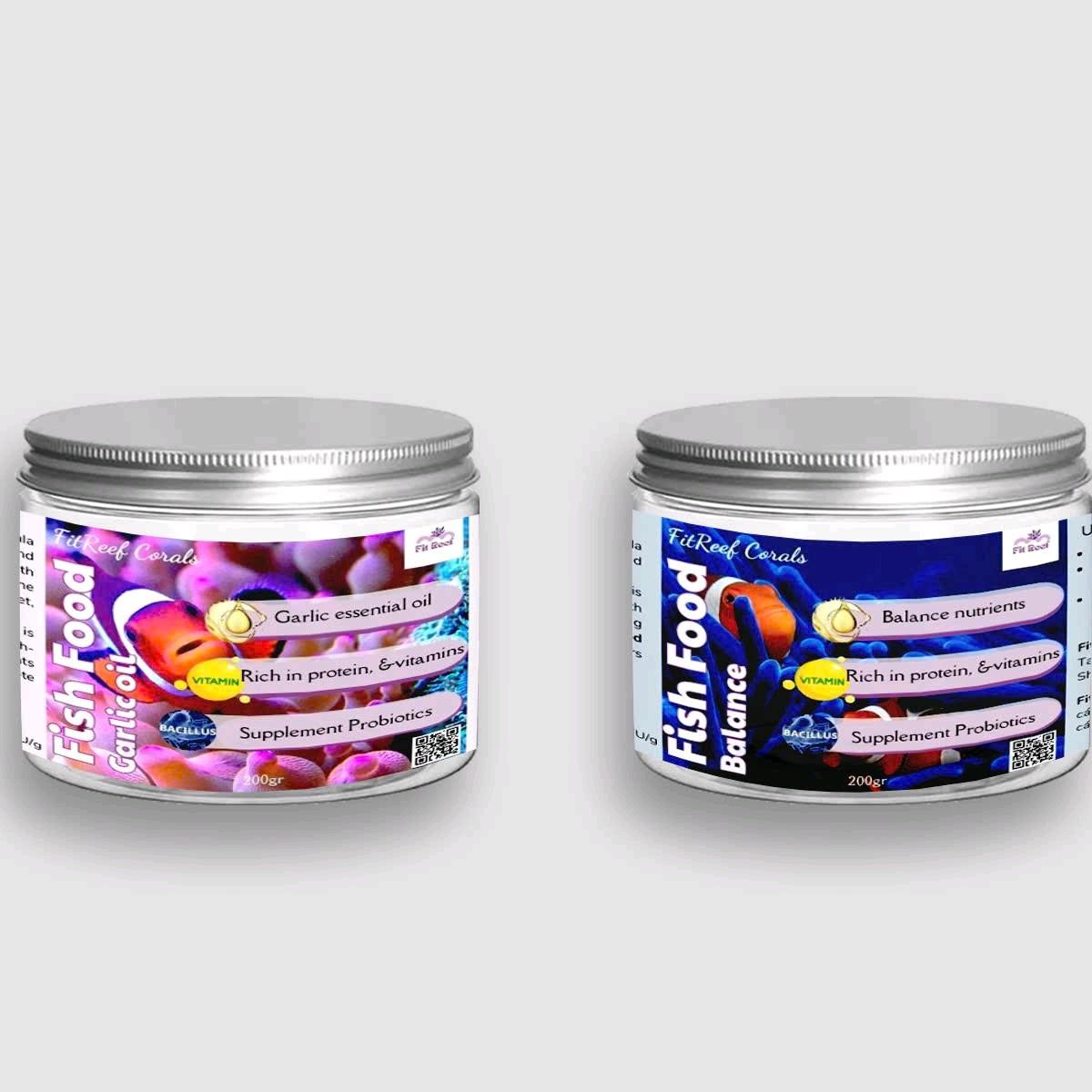 Thức ăn cá biển FitReef dạng hạt chìm chậm