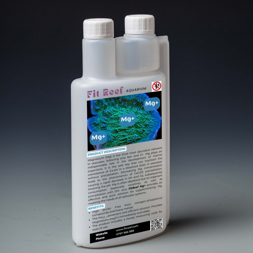 FitReef Mg+ dung dịch tăng Mg tăng đa lượng magie (Magnesium) cho hồ san hô nước mặn