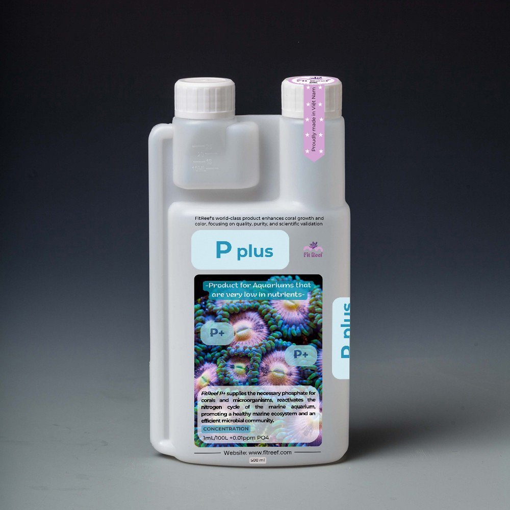 FitReef P+ bổ sung phosphate (PO4 up) tăng PO4 bể san hô cá cảnh biển