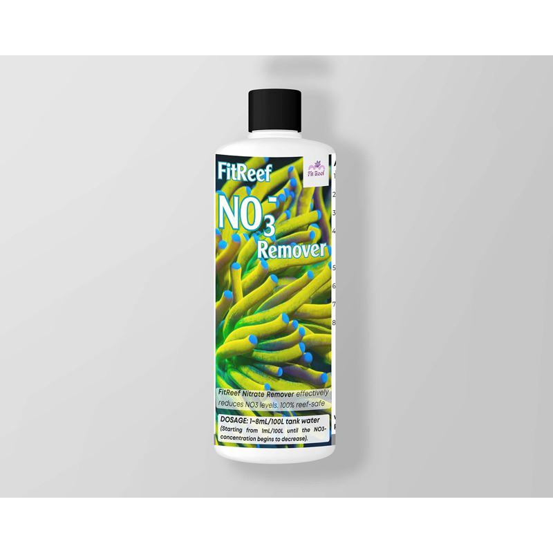 FitReef NO3 Remover - dung dịch giảm NO3 nitrate an toàn và hiệu quả cho bể san hô cá biển