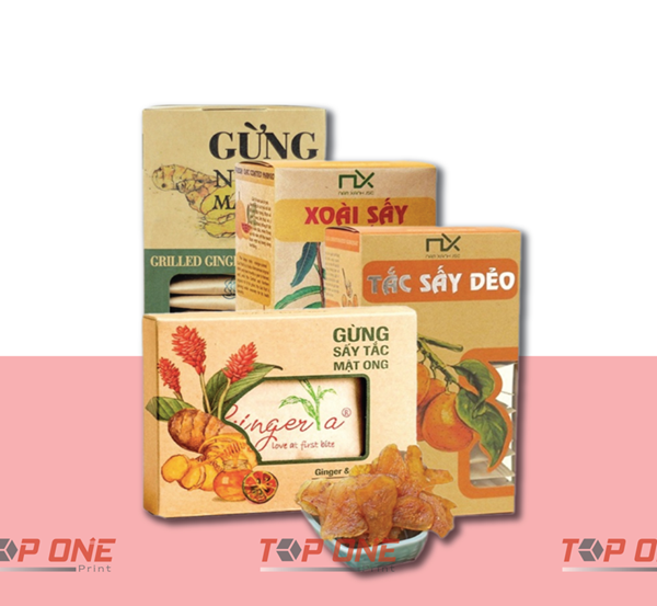 Địa chỉ in hộp giấy đựng hoa quả sấy giá rẻ tại Hà Nội