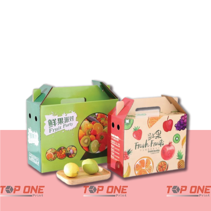 Vai trò của hộp carton sóng đựng nông sản