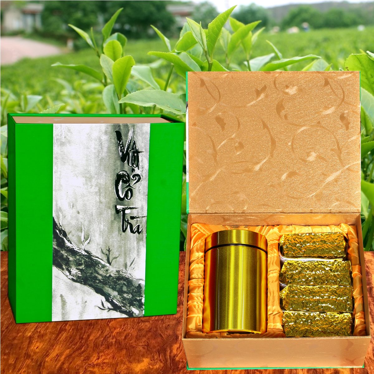 Hộp đựng trà cao cấp