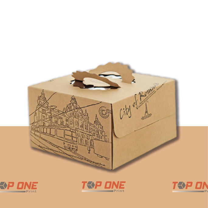 In vỏ hộp bánh sinh nhật