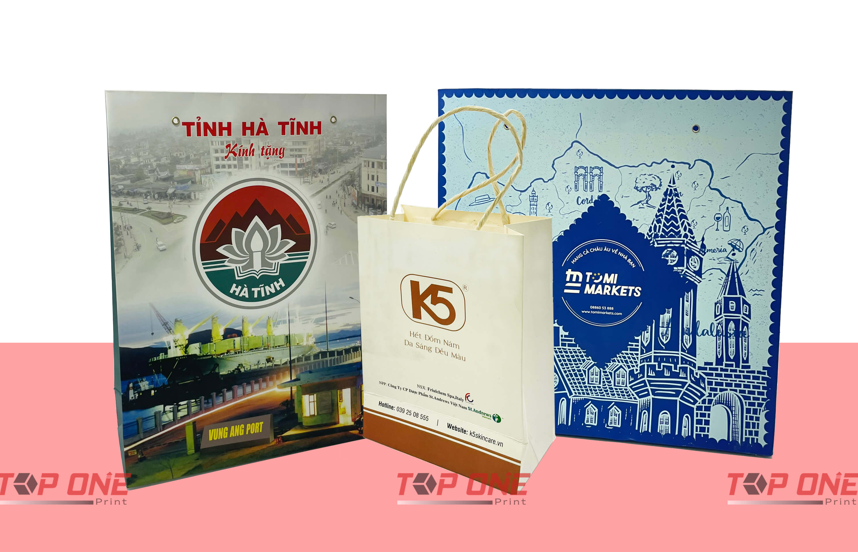 In ấn các loại túi giấy