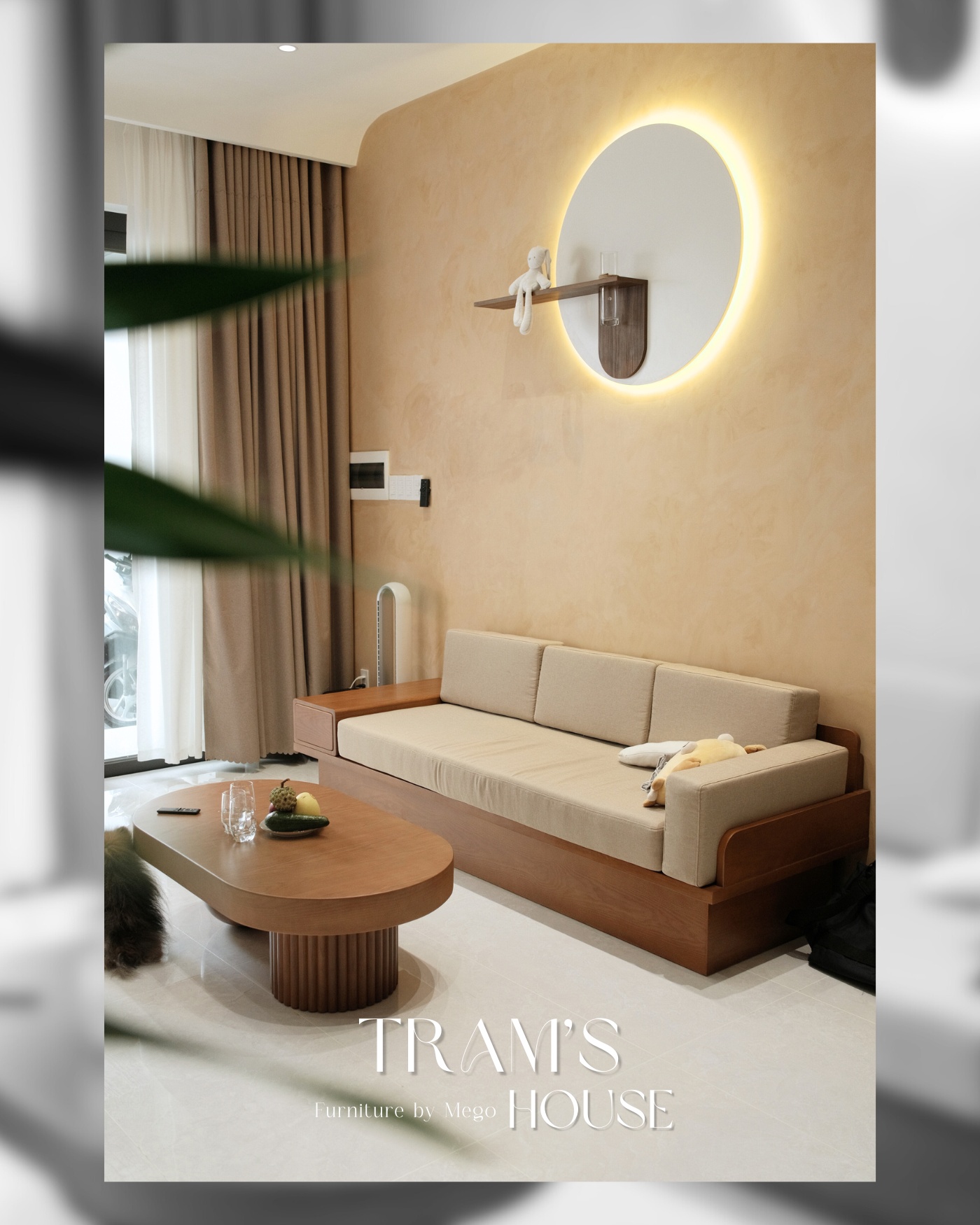 thi công nội thất gỗ tự nhiên cho nhà phố Đà Nẵng