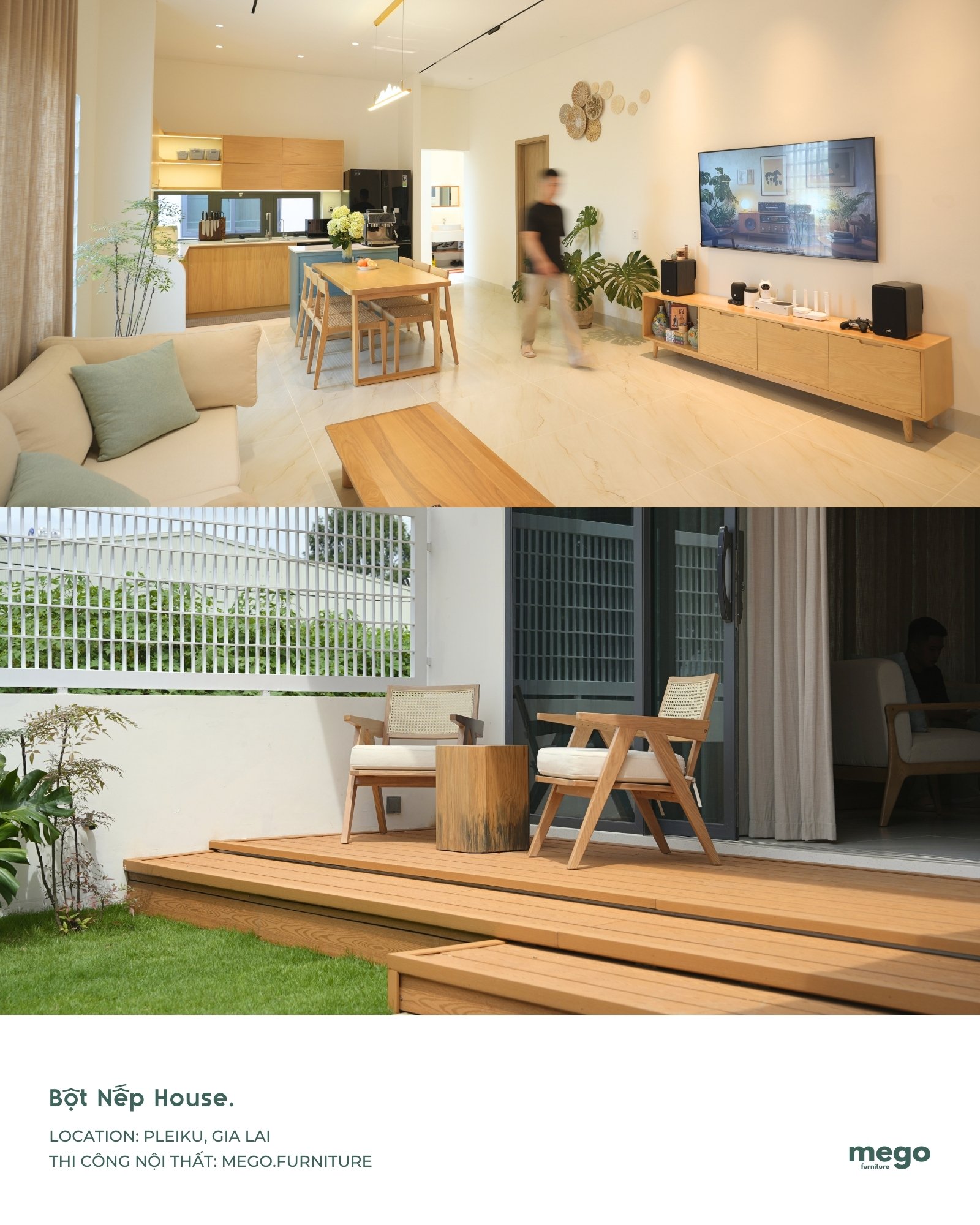 thi công nội thất nhà phố tối giản, hiện đại Đà Nẵng