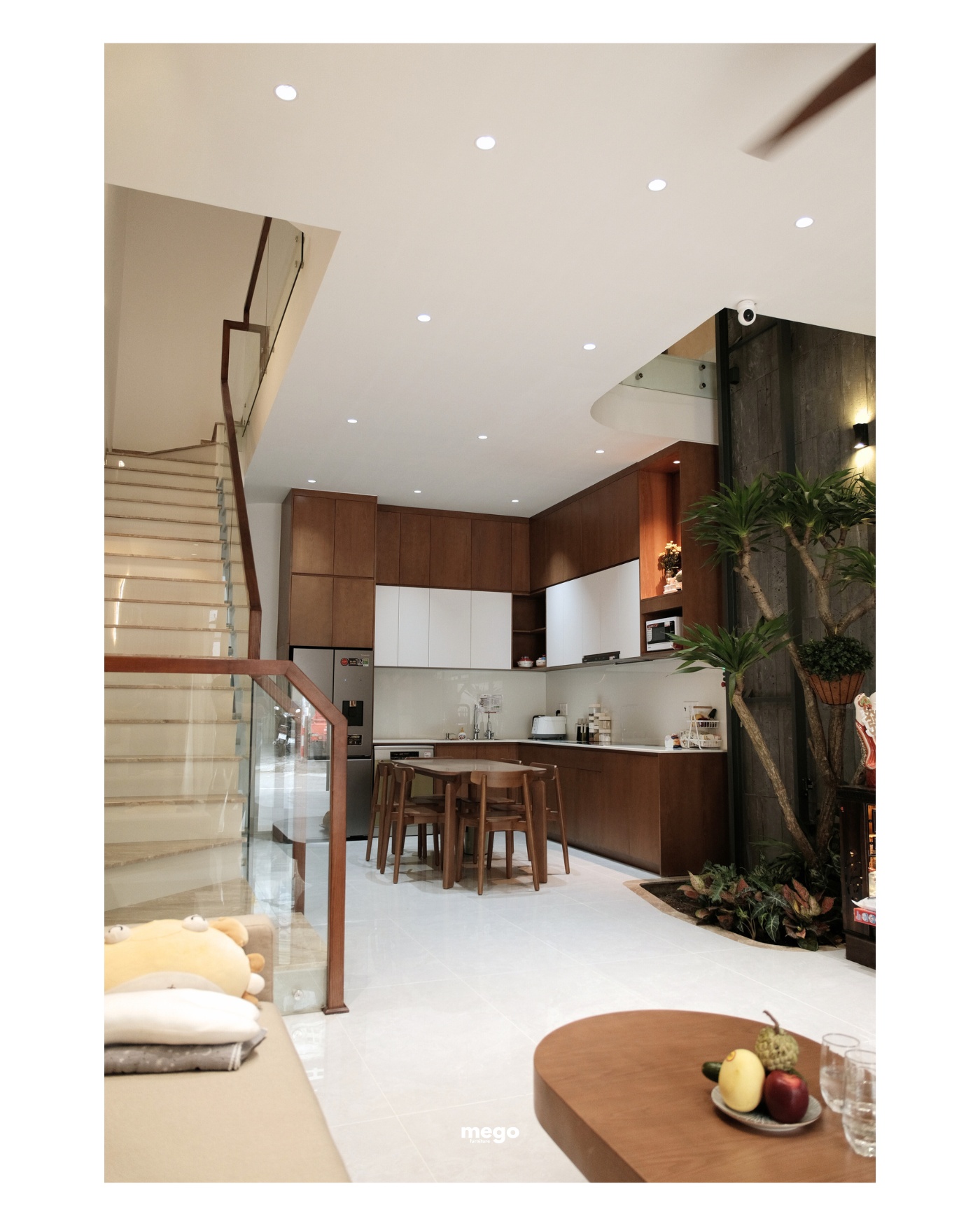 thi công nội thất gỗ tự nhiên cho nhà phố Đà Nẵng