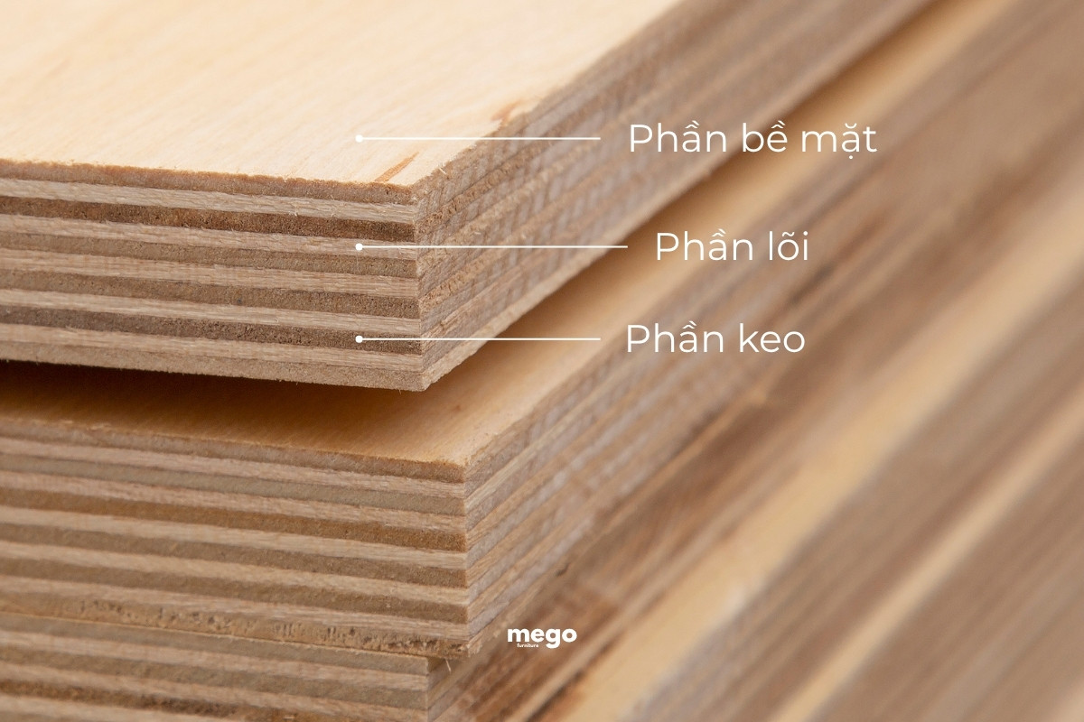 cấu tạo ván Plywood