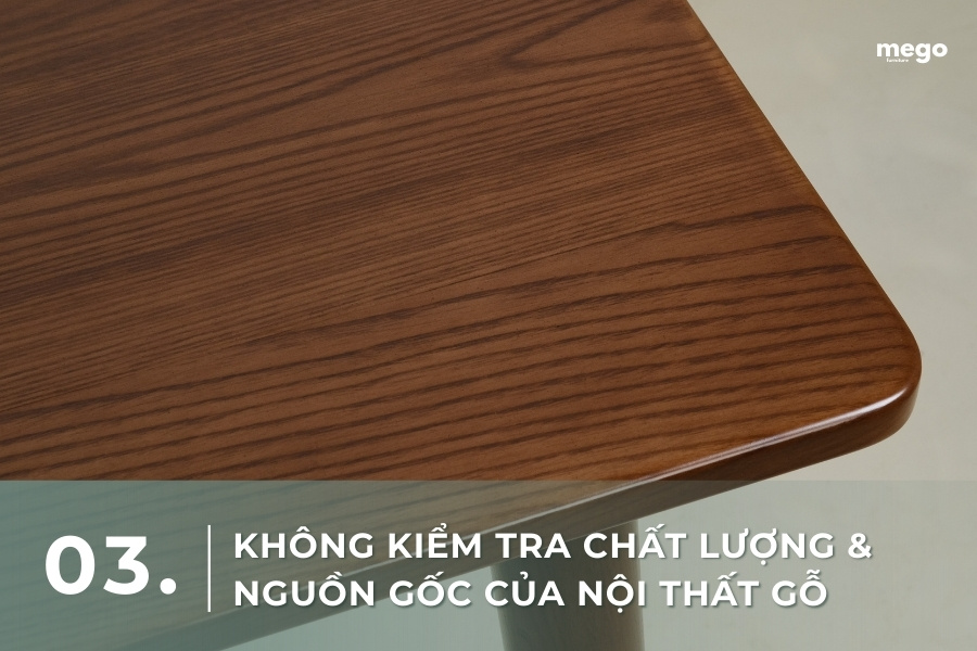 Nguồn gốc chất lượng nội thất gỗ