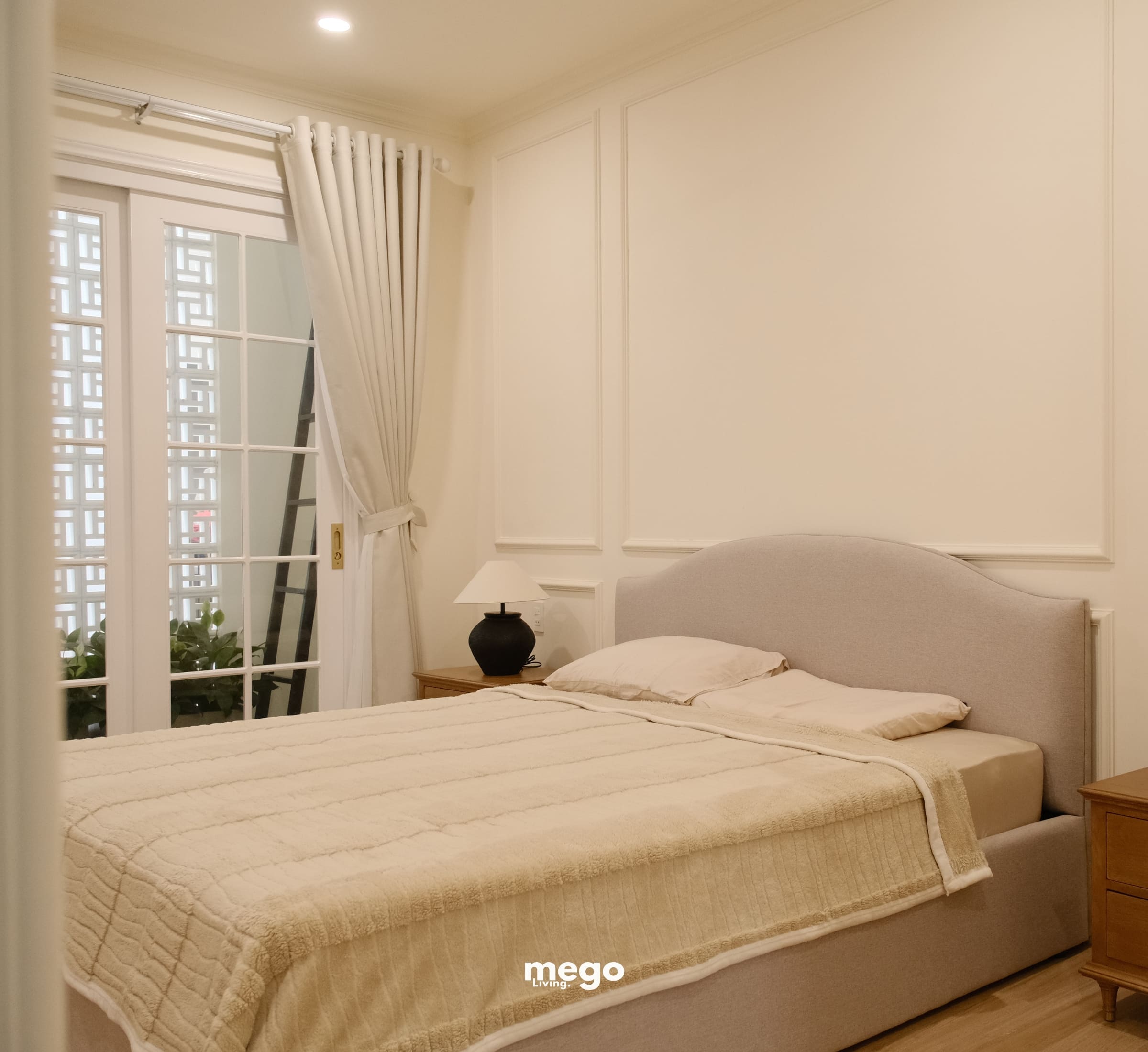 nội thất phòng ngủ gỗ sồi