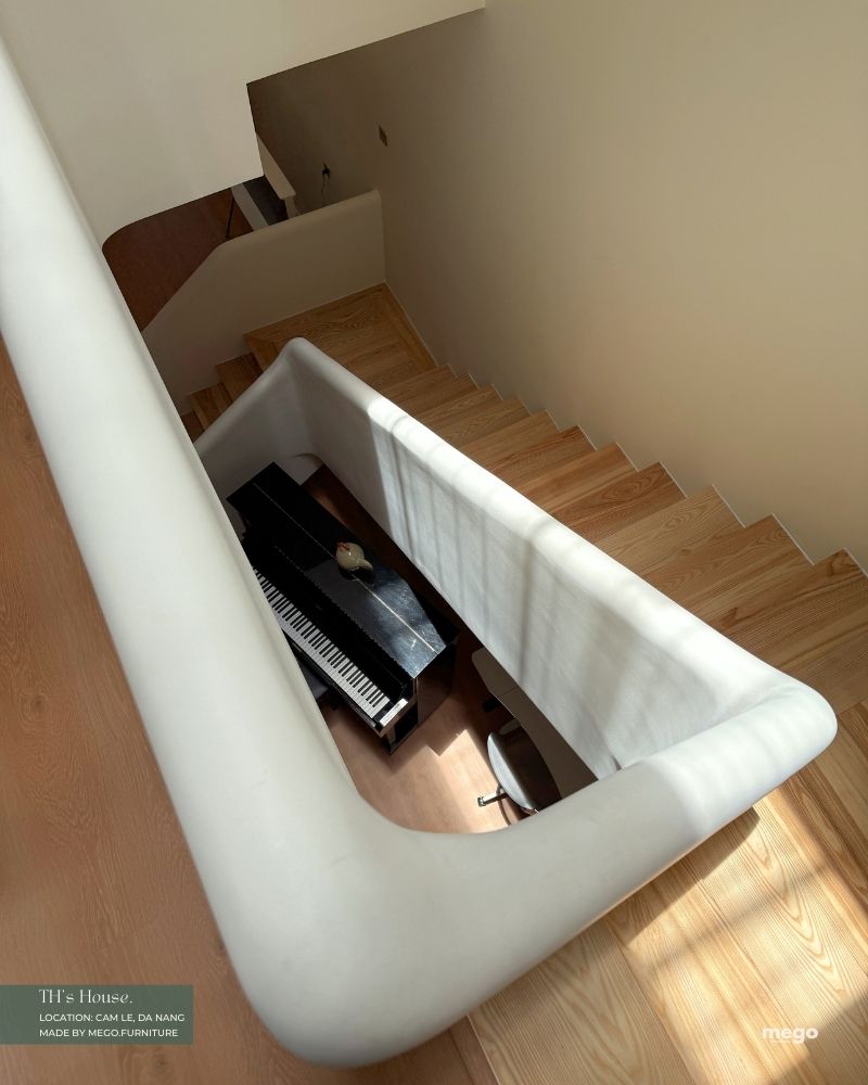 Nội thất nhà phố phong cách tối giản tại Đà Nẵng