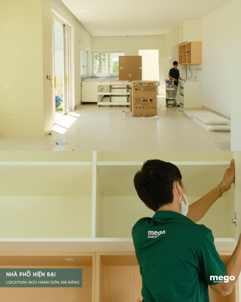 thi công nội thất bếp hiện đại