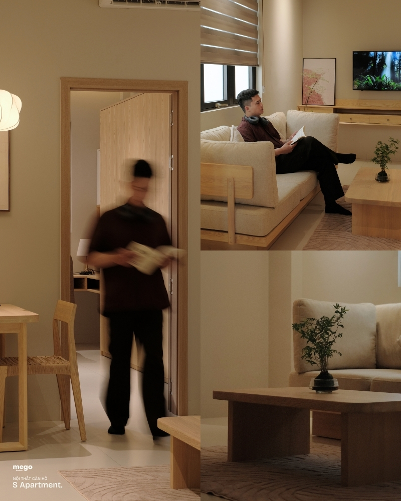 Thi công Nội thất căn hộ Japandi Đà Nẵng