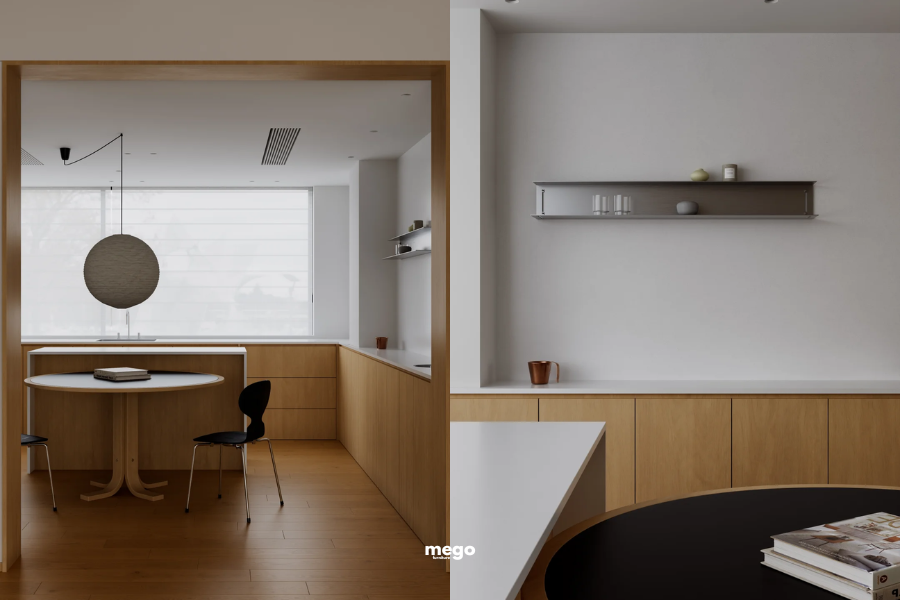 nội thất Đà Nẵng: căn hộ tối giản Minimalism cao cấp