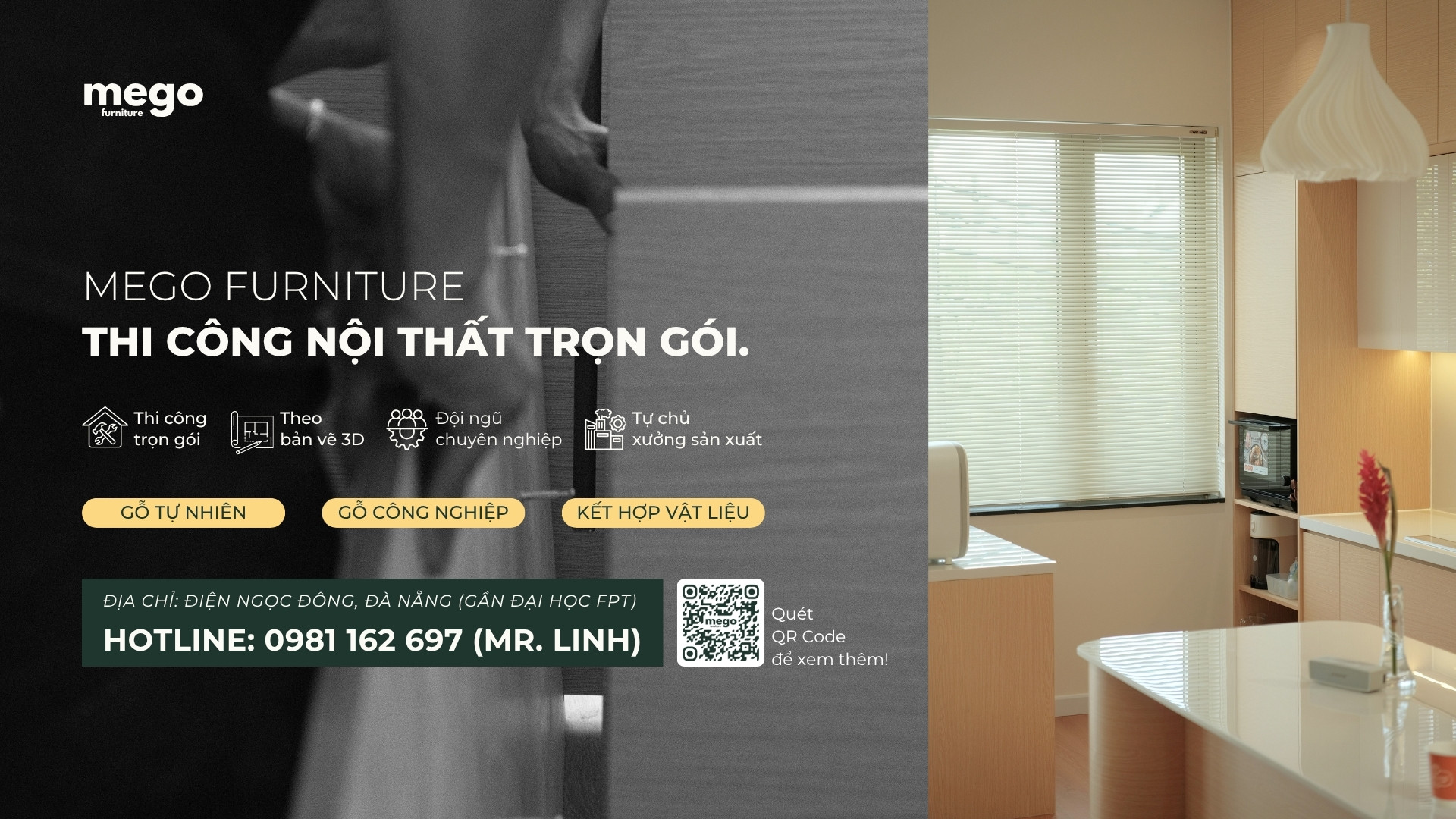 thi công nội thất trọn gói đà nẵng