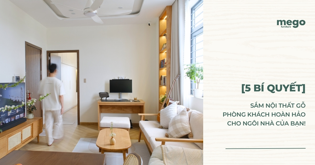 bí quyết sắm nội thất gỗ phòng khách Đà Nẵng