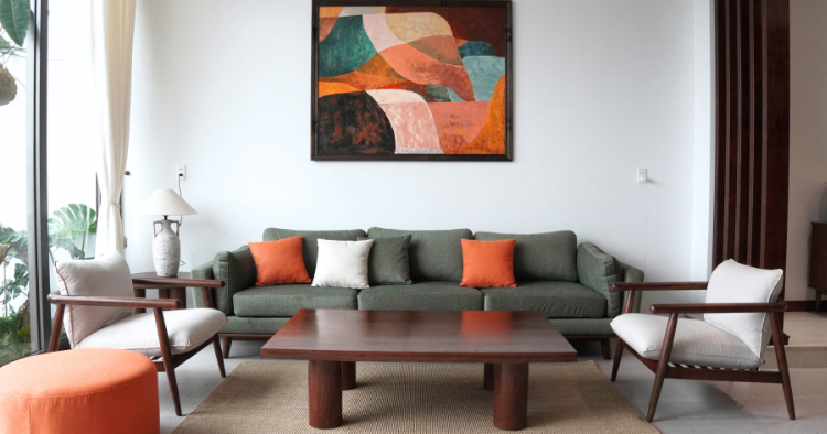 nội thất nhà phố không gian mở