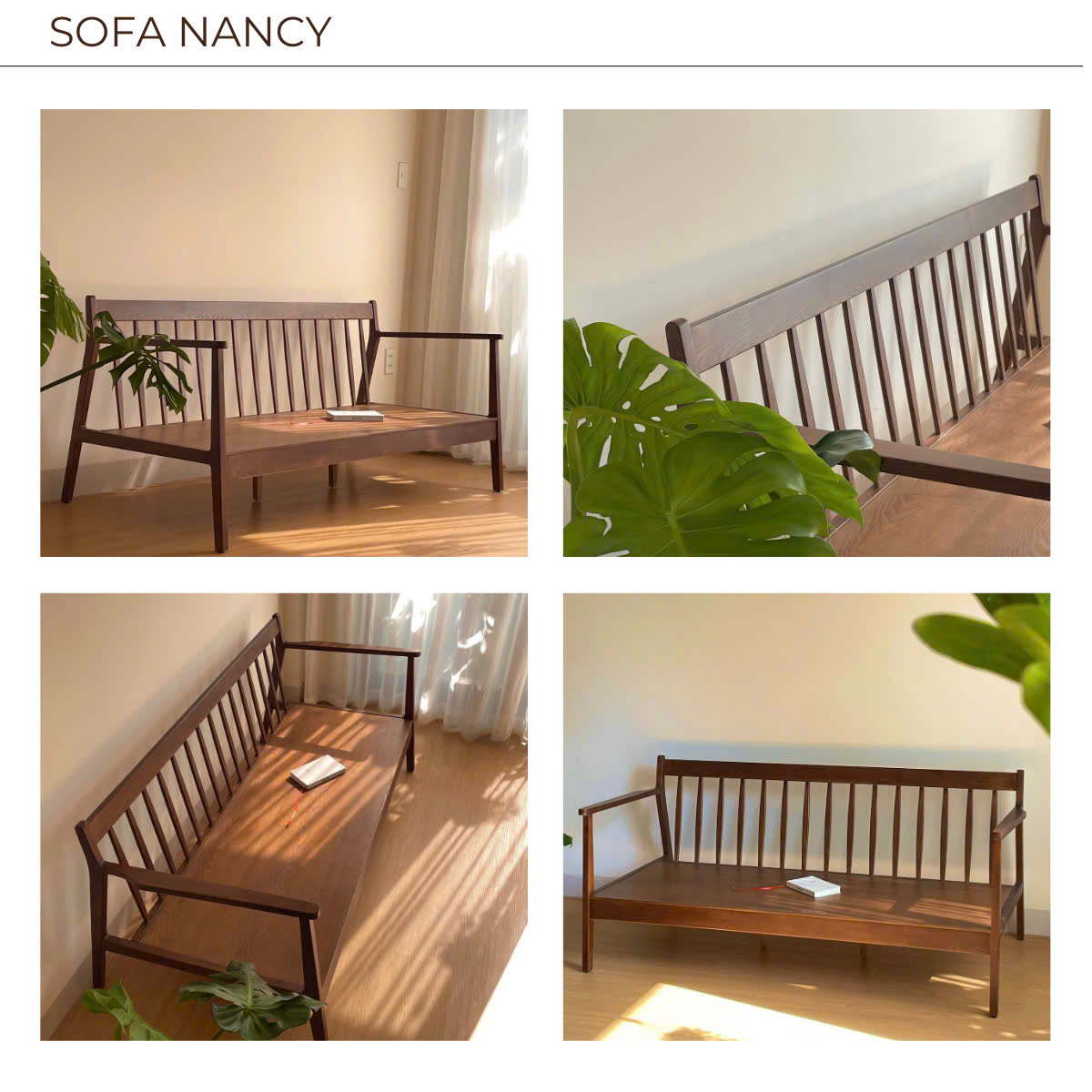 Sofa khung gỗ Tối Giản Đà Nẵng