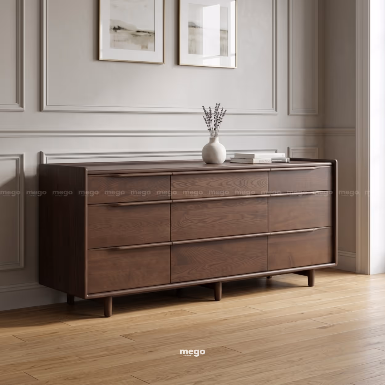 Tủ decor gỗ cao cấp Đà Nẵng