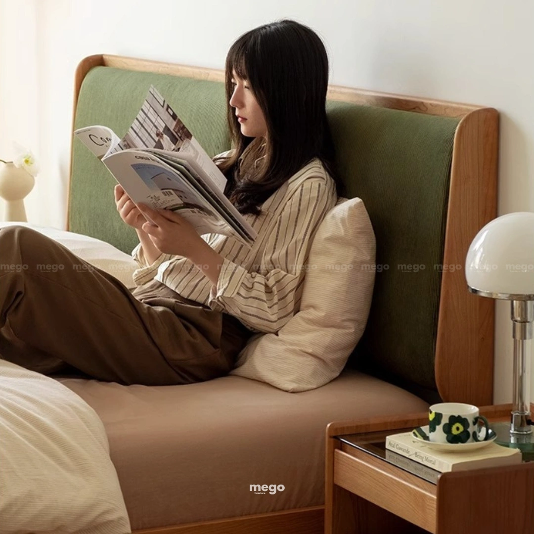 giường gỗ tự nhiên