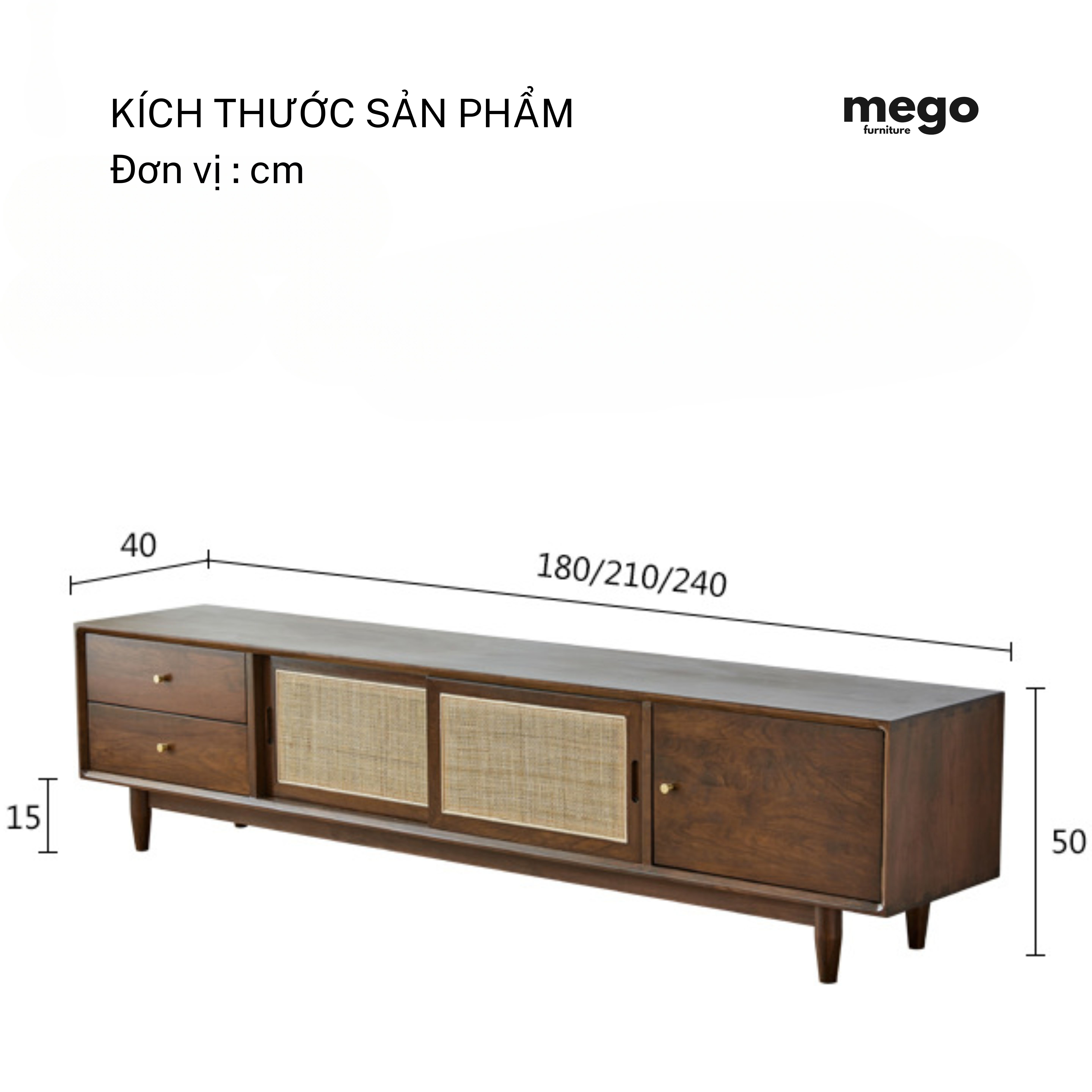 Tủ Tivi Gỗ Tối Giản
